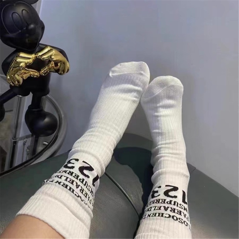 Xixi Tất Cotton Hoạ Tiết Chữ Và Số Thời Trang Cho Nữ