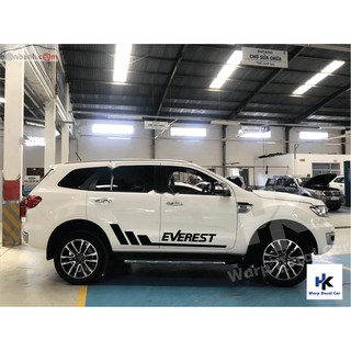 Tem xe everest độc - decal everest