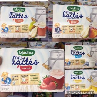 Vỉ 6 hộp sữa chua nguội Bledina