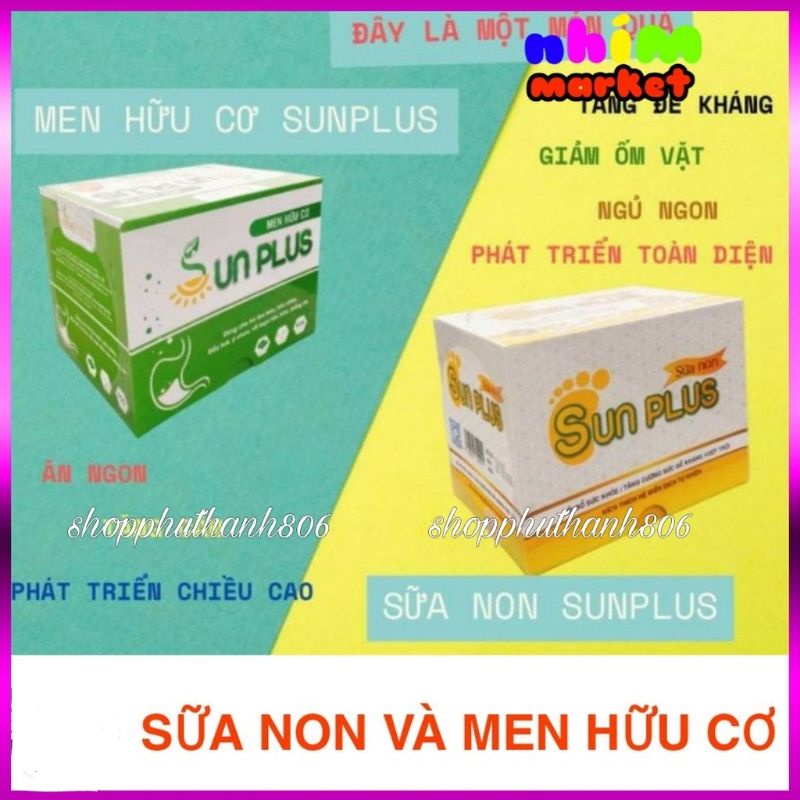 Sữa Non Sunplus + Men Hữu Cơ Sunplus