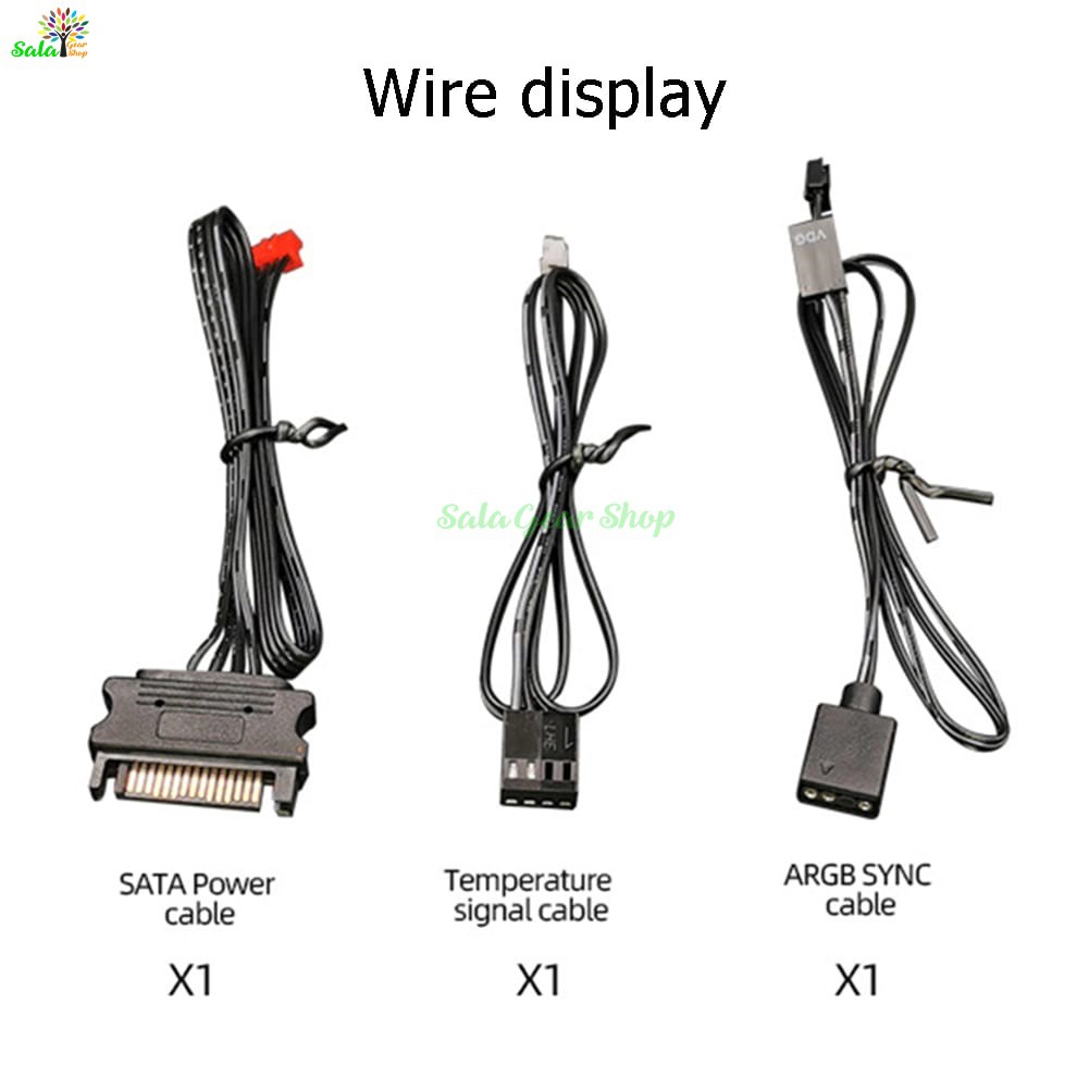 Bộ Hub Coolmoon P-ARGB v2, 8 cổng 4 pin PWM + 10 cổng Led 3 pin 5V-ARGB