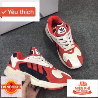 Video + ảnh thật > giày sneaker yung 1 đỏ trắng