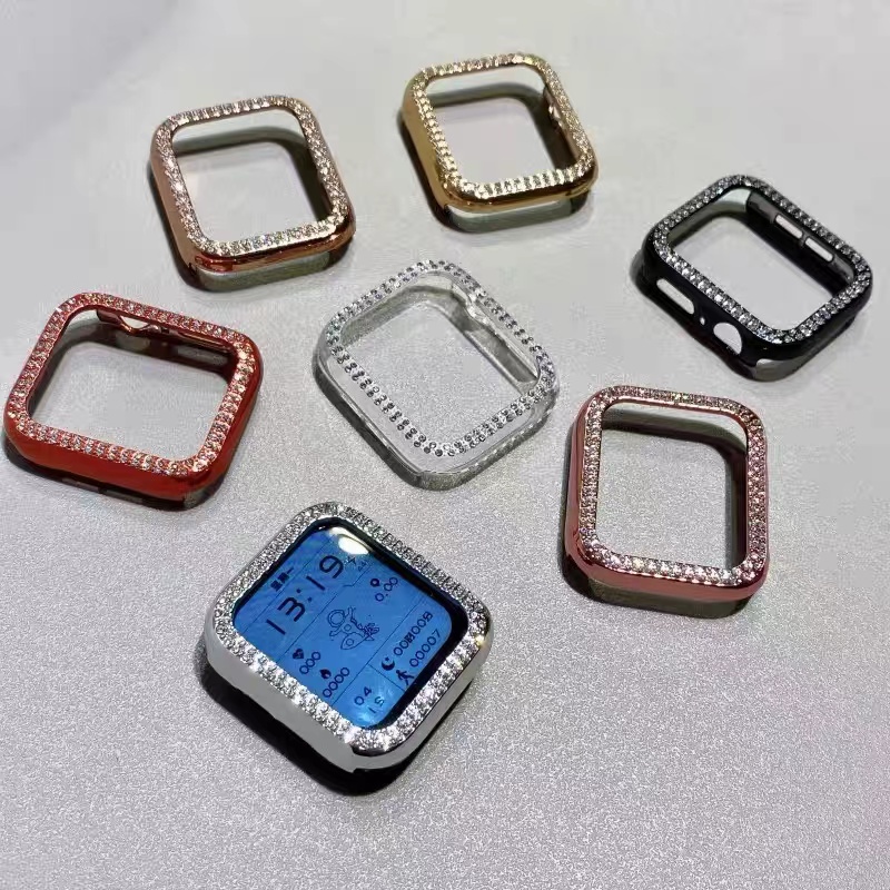 Ốp Bảo Vệ Mặt Đồng Hồ Apple Watch Series 7 SE 6 5 4 3 40mm 44mm 41mm 45mm 38 / 42mm