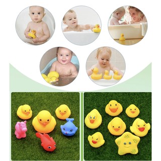 Thú thả bồn tắm cho bé (set 13 con)