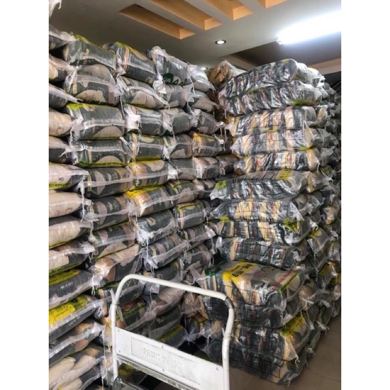 Gạo Thơm ST21 A AN Túi 5Kg - Đặc sản Sóc Trăng - Thơm hoa lài nhẹ, cơm ngọt, rất dẻo, để nguội vẫn mềm