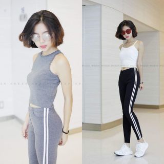 Combo 2 quần legging lưng liền AGE2X được chọn mẫu