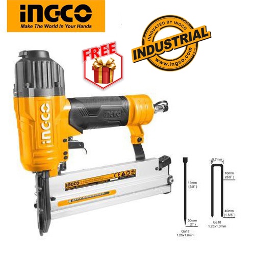 Súng bắn đinh dùng hơi 2 trong 1 Ingco ACN50401
