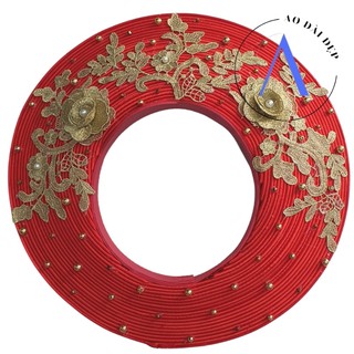 Mấn Đội Đầu – Mấn Áo Dài Cho Cô Dâu Thêu Hoa MAN08