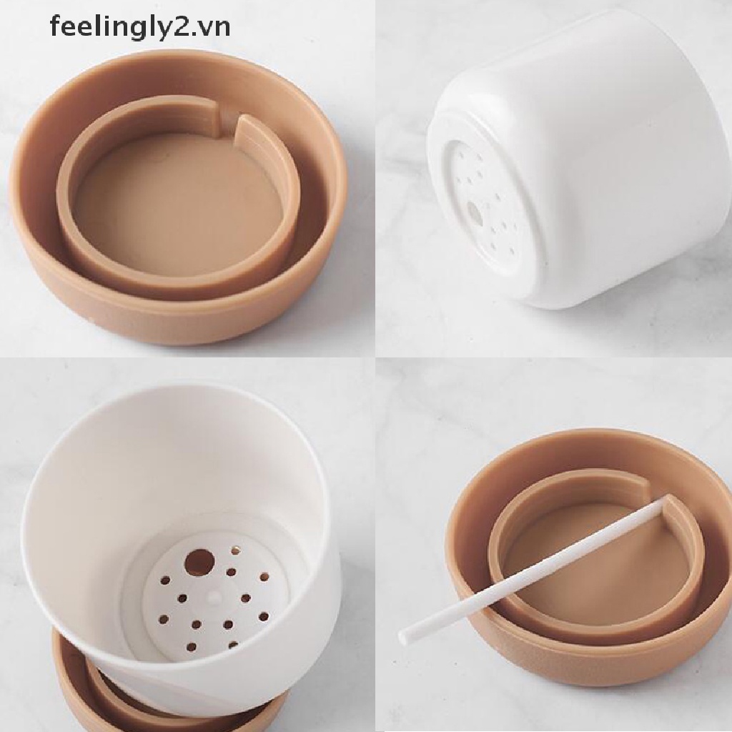 Chậu Hoa Sen Đá 2 Lớp Cỡ Nhỏ Xinh Xắn