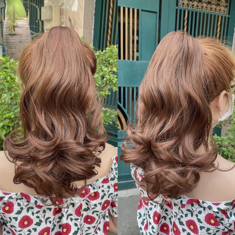 &lt;Ảnh Thật&gt; Ngoạm Xoăn Đuôi Phồng N52-35cm