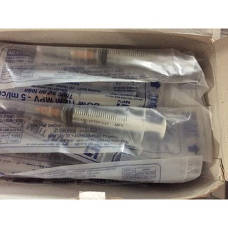 Bơm tiêm MPV 5ml {hộp100 chiếc},Bơm tiêm Eco MPV 5ml