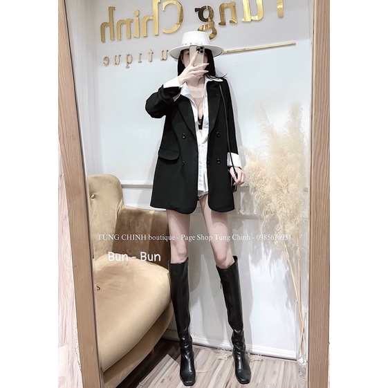 Set áo vest + sơ mi