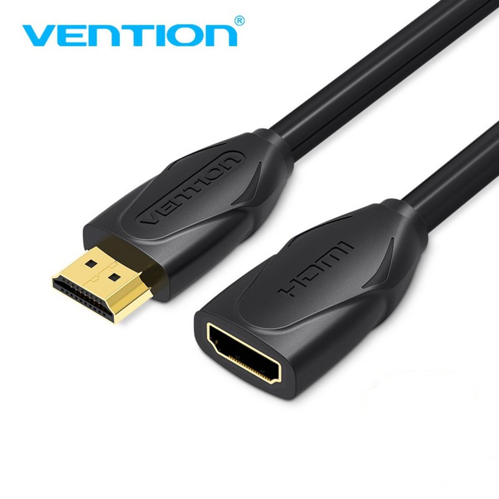 Cáp nối dài HDMI Vention,hỗ trợ 3D, 2K,4k@30Hz , Dài 1.5m - 5m - VAA-B06-B - BEN