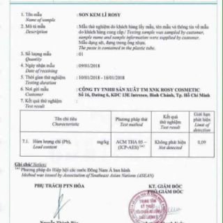 Son kem lì collagen ROSY ( hàng chính hãng)