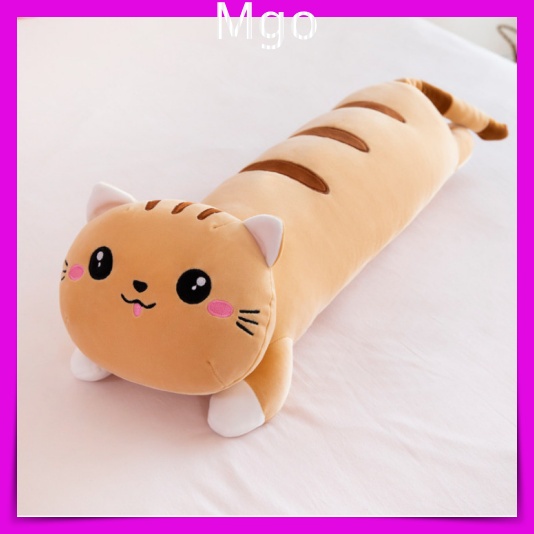 Gấu Bông Mèo Gối Ôm Mèo Nằm Dễ Thương Siêu Dễ Thương Mềm Mịn An Toàn Cho Bé Ôm Chơi Ngủ 70Cm