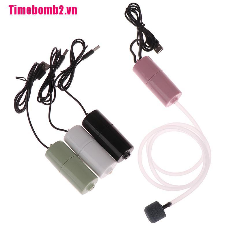 Máy Bơm Oxy Cho Sạc USB Tiết Kiệm Sức