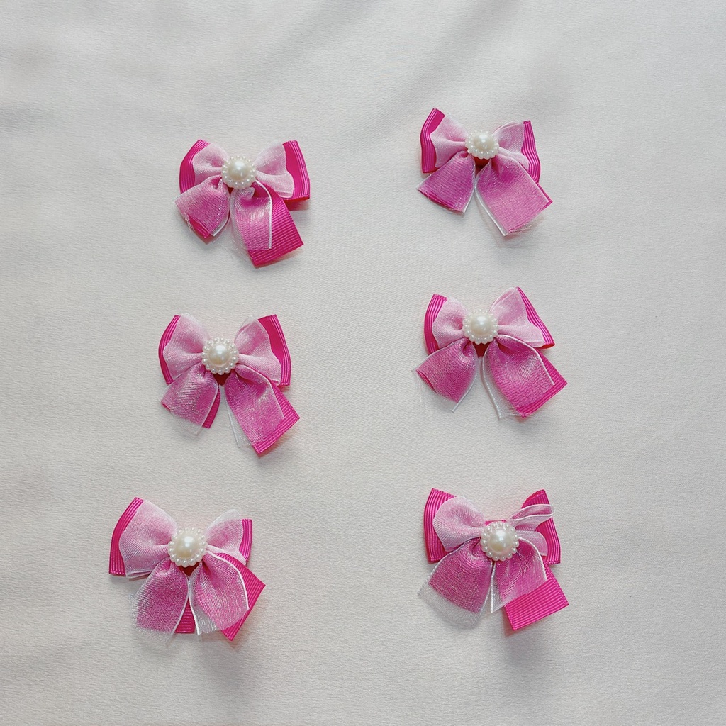 Nơ nhỏ đính trang trí -  PHỤ LIỆU MAY MẶC