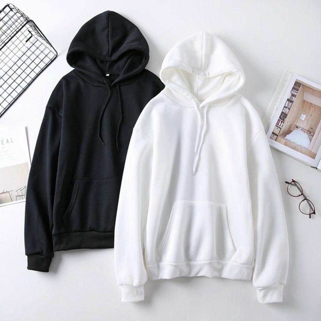 Áo hoodie nam nữ nỉ ngoại form rộng siêu xinh