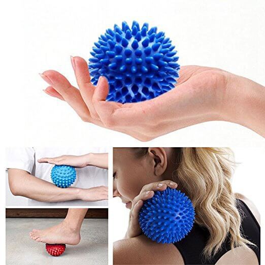 Bóng Gai Dãn Cơ Massage KINGDOM SPORT Giảm Mệt Mỏi, Phục Hồi Cơ Bắp Sau Luyện Tập size 8cm