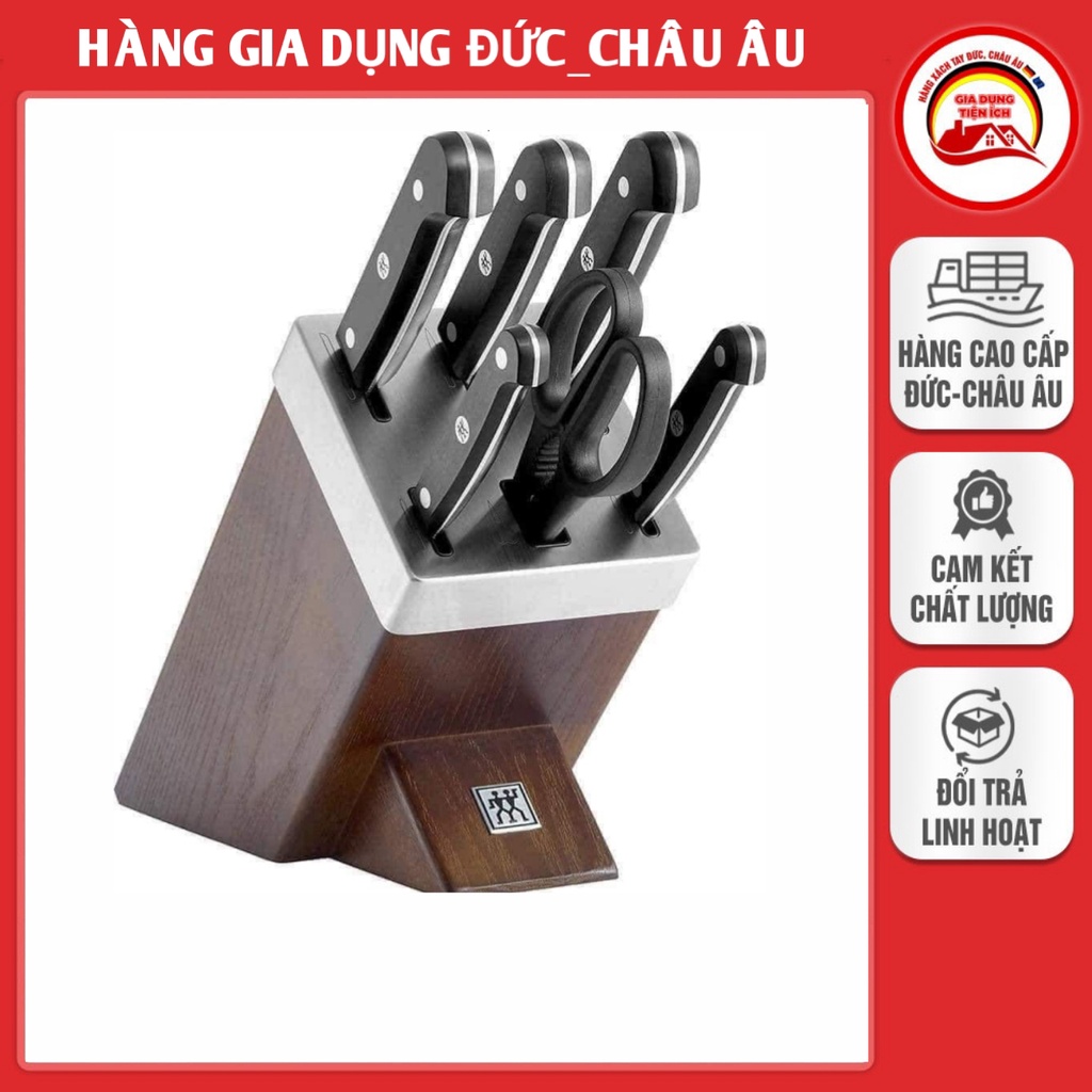 Bộ dao 7 món ZWILLING Vier Sterne, bộ dao nhà bếp 7 món là dòng dao xa xỉ hiện nay, sản phẩm của Đức