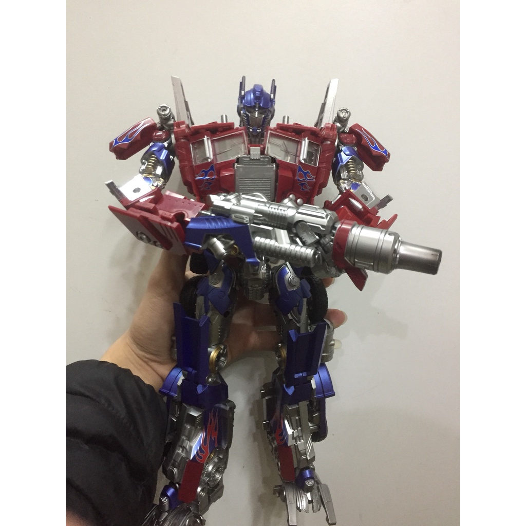 Mô hình Aoyi BMB Flame Transformer Robot H6003-6 Engine Star Optimus OP Prime Hợp kim Trụ cột, người máy biến hình HMK09