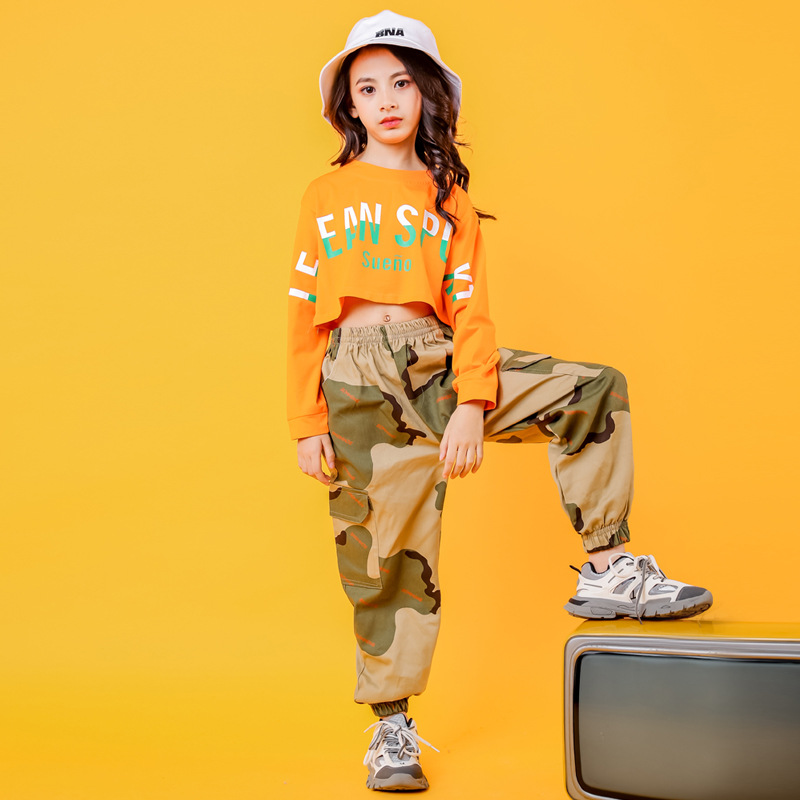 Set Quần Áo Phong Cách Hip Hop Cá Tính Cho Bé