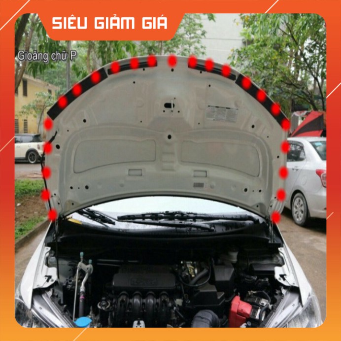 Gioăng Cao Su chữ P,D,Z,B Chống bụi chống ồn cho xe hơi Hàng Cao Cấp