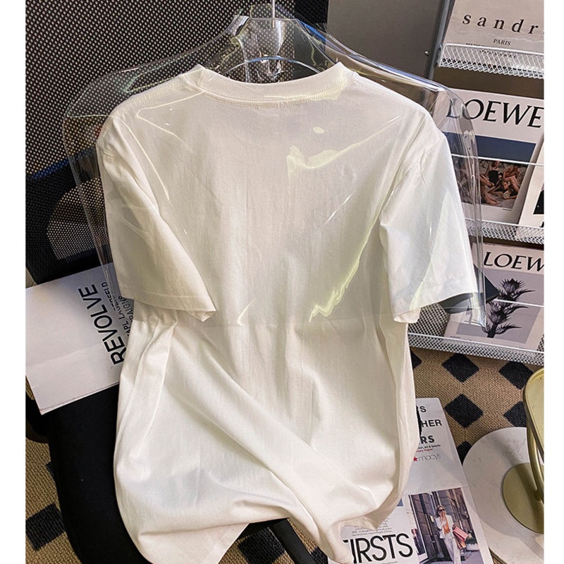 Áo Thun Tay Ngắn In Hoạt Hình Thời Trang Trẻ Trung Cho Nữ