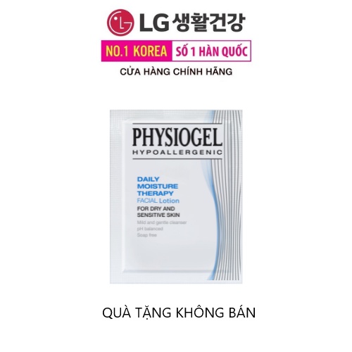 [Quà tặng không bán] Combo 9 gói Sữa dưỡng cấp ẩm và làm dịu da Physiogel Daily Moisture Therapy Lotion