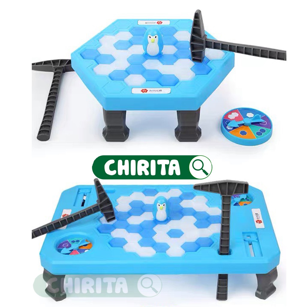 Bộ Đồ Chơi Phá Băng Giải Cứu Chim Cánh Cụt - Đồ Chơi Đập Chim Cánh Cụt Trẻ Em Cho Bé Trai Bé Gái Nhiều Độ Tuổi Chirita