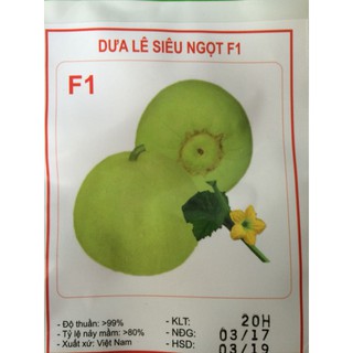 Hạt dưa lê siêu ngọt nhập khẩu-  chuyên dụng.