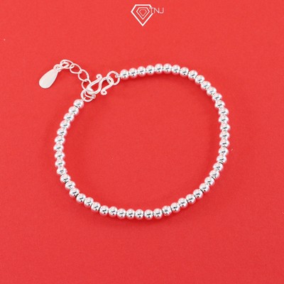 Vòng tay bi bạc cho bé dễ thương LTT0062 - Trang Sức TNJ