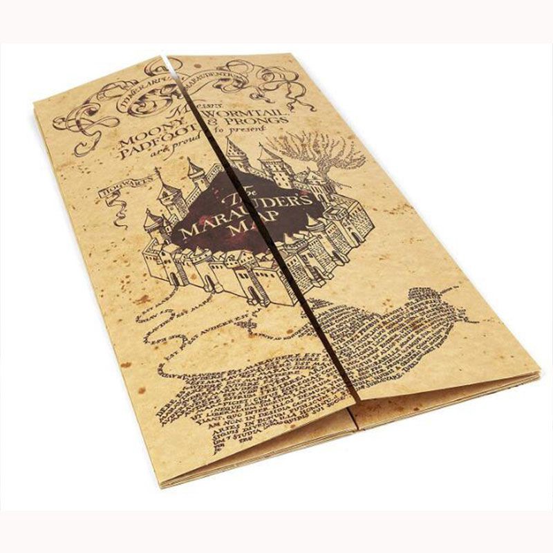 Poster Bản Đồ Ma Thuật Harry Potter 77*22cm