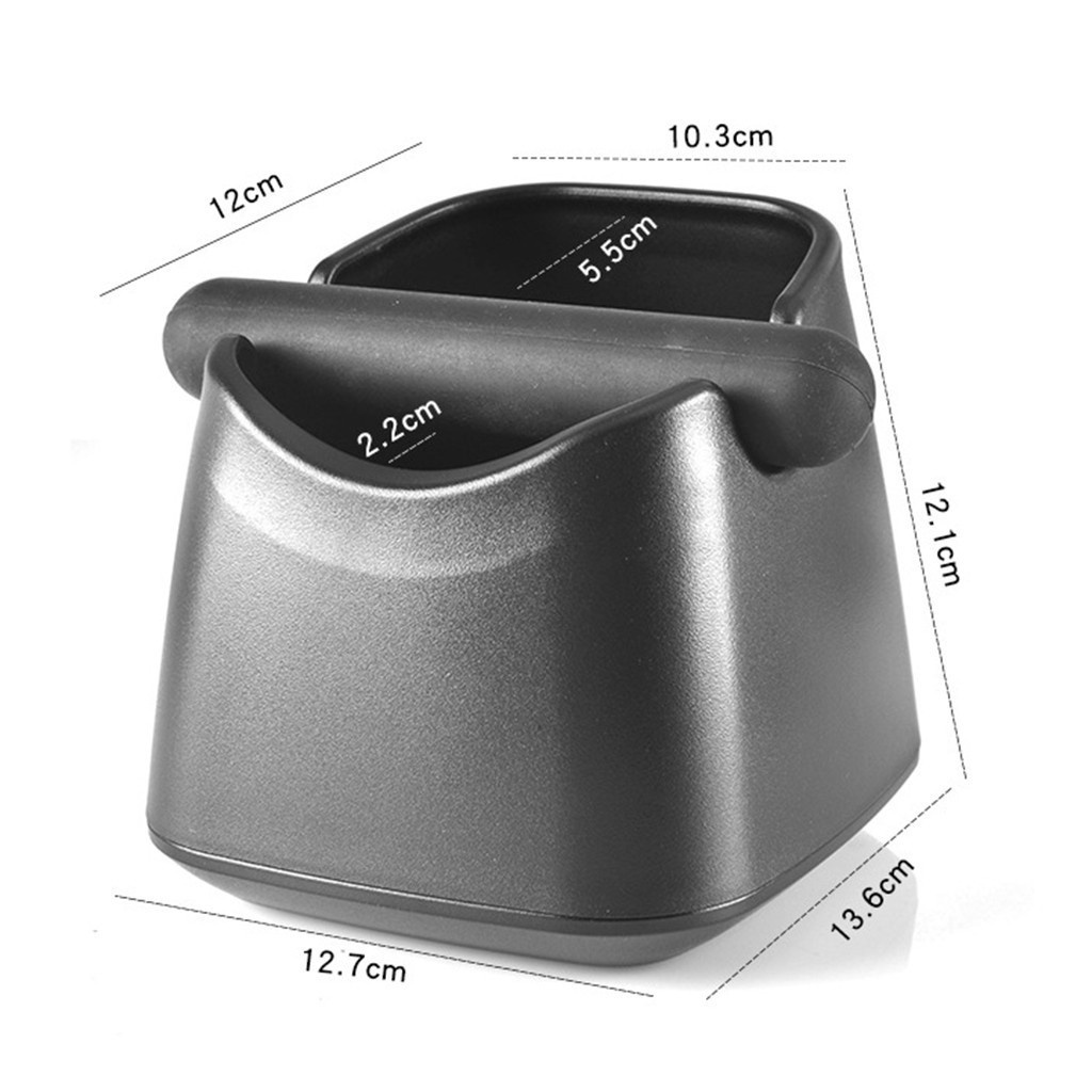 Coffee Knock Box Grind Container Espresso Bin Anti Slip Knock Bar Style01