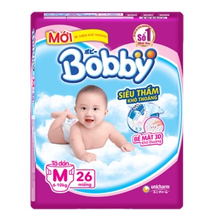 Bỉm Bobby tã dán S32 /M26