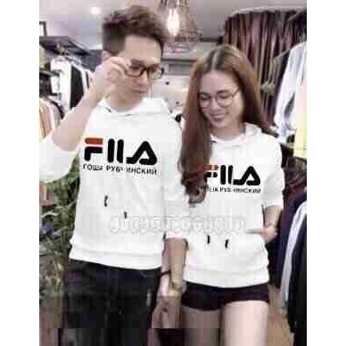 áo khoác nỉ cặp đôi fila