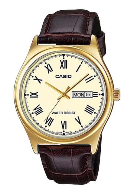 Đồng hồ nam Casio dây da MTP-V006GL-9BUDF Chính hãng.