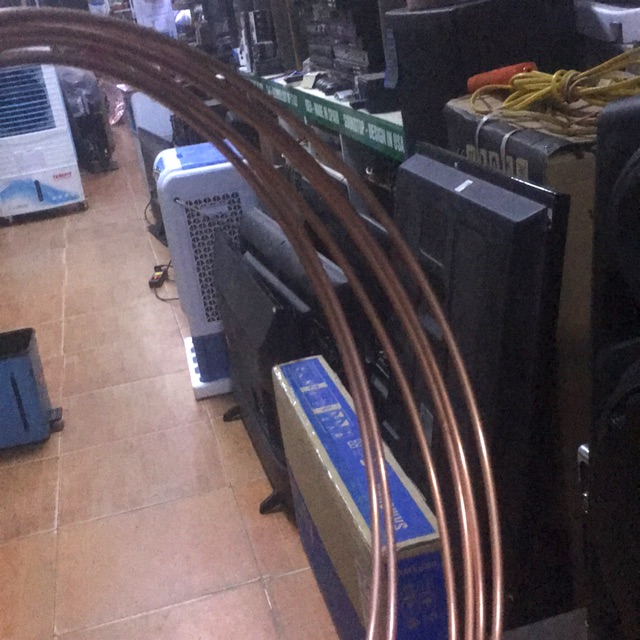 01 cuộn ống đồng 6 dày 0.61mm