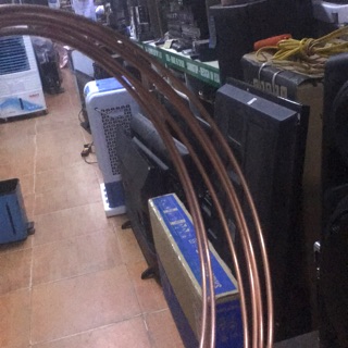 01 cuộn ống đồng 6 dày 0.61mm
