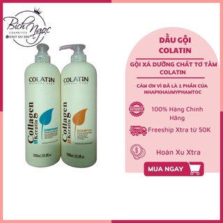 [ COLATIN ] GỘI XẢ DƯỠNG CHẤT TƠ TẰM COLATIN