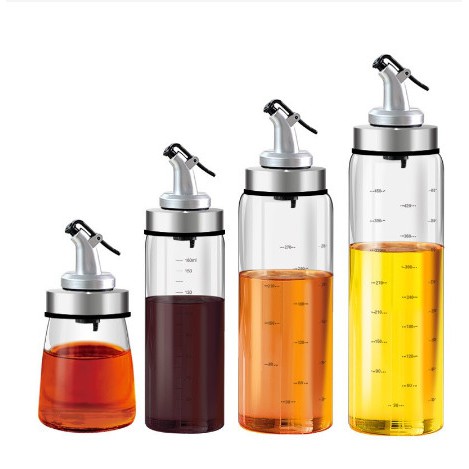 Chai Thủy Tinh Rót Dầu Có Chia Vạch 500ml