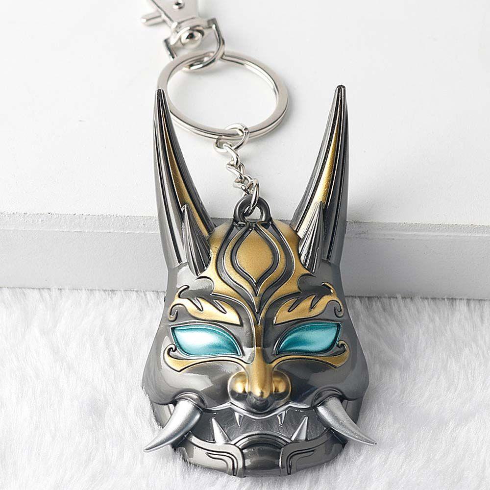 Móc Khóa Kim Loại Hóa Trang Nhân Vật Anime PEWANY Genshin Va Chạm