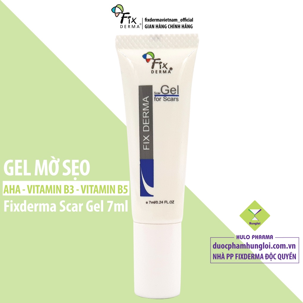 Gel Giúp Mờ Sẹo Fixderma Scar Gel 7ml