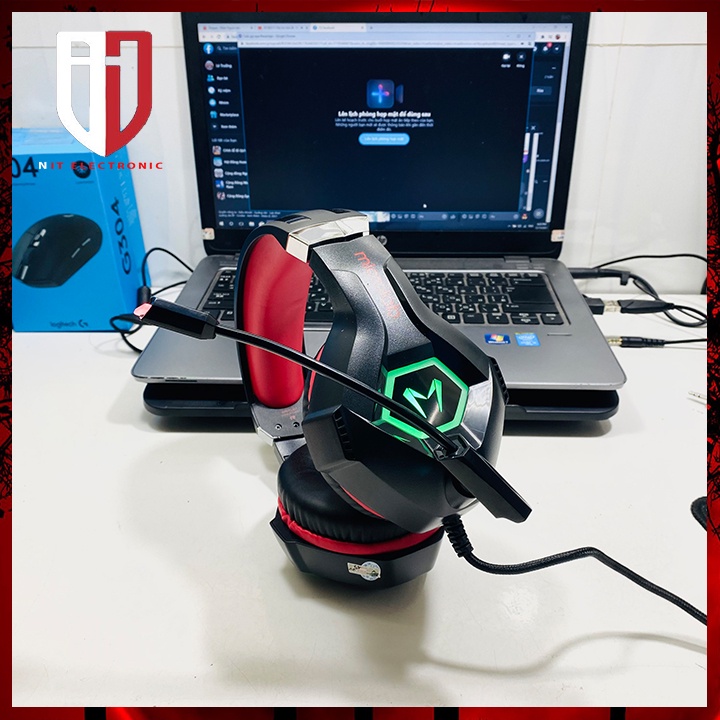 Tai nghe chụp tai máy vi tính laptop chuyên game cao cấp Microlab G7 headphones có dây