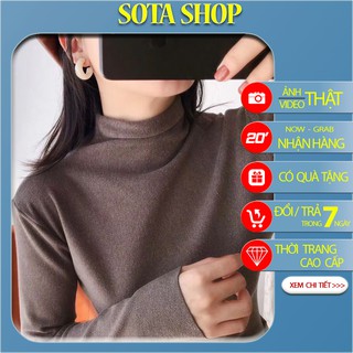 Áo giữ nhiệt hàng Quảng Châu loại 1 kiểu áo len giữ nhiệt nữ 2023