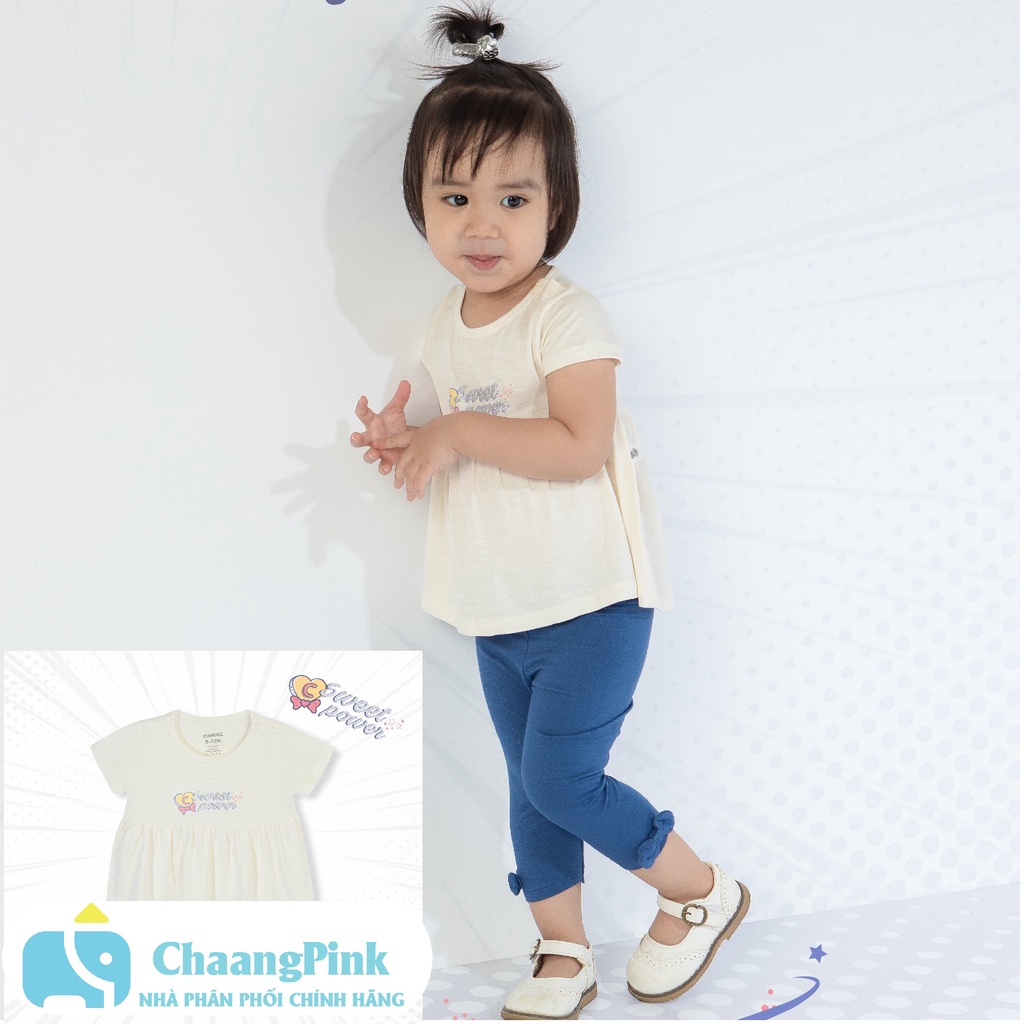 Chaang Áo babydoll hero trắng