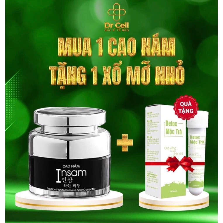 Cao Nám Insam Dr Cell 20g + Tặng Detox xổ mỡ Mộc Trà 10v