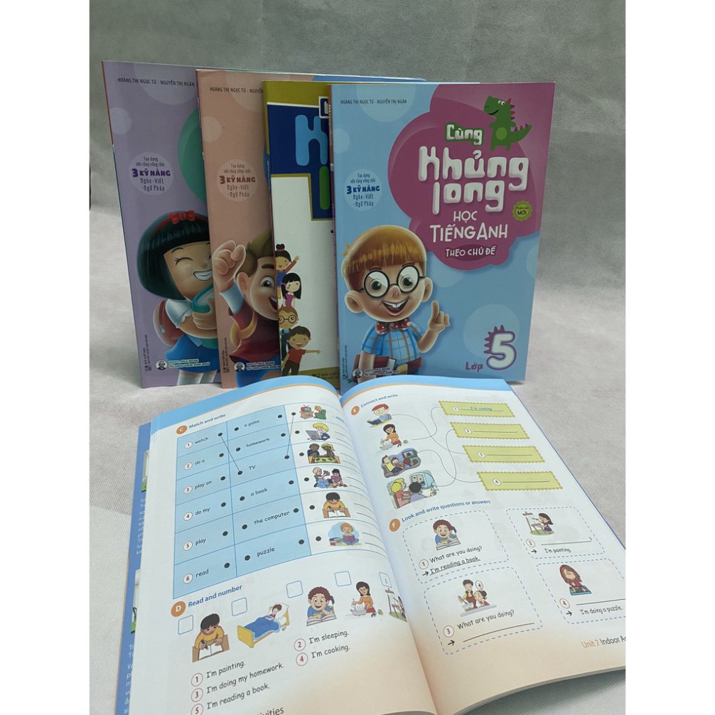 Cùng khủng long học tiếng anh