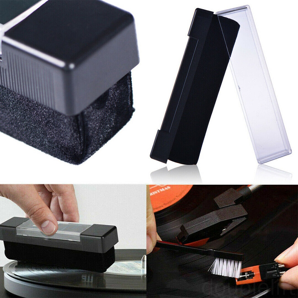 Set chổi vệ sinh đĩa than chuyên dụng tiện lợi