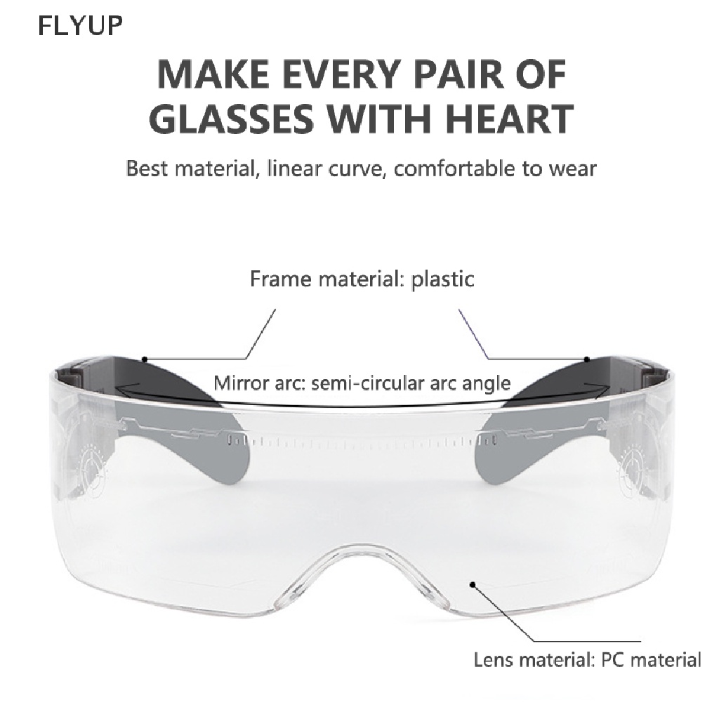 Kính Râm Thời Trang Tích Hợp Đèn LED Phát Sáng Phong Cách Punk Cổ Điển Dành Cho Nam Và Nữ